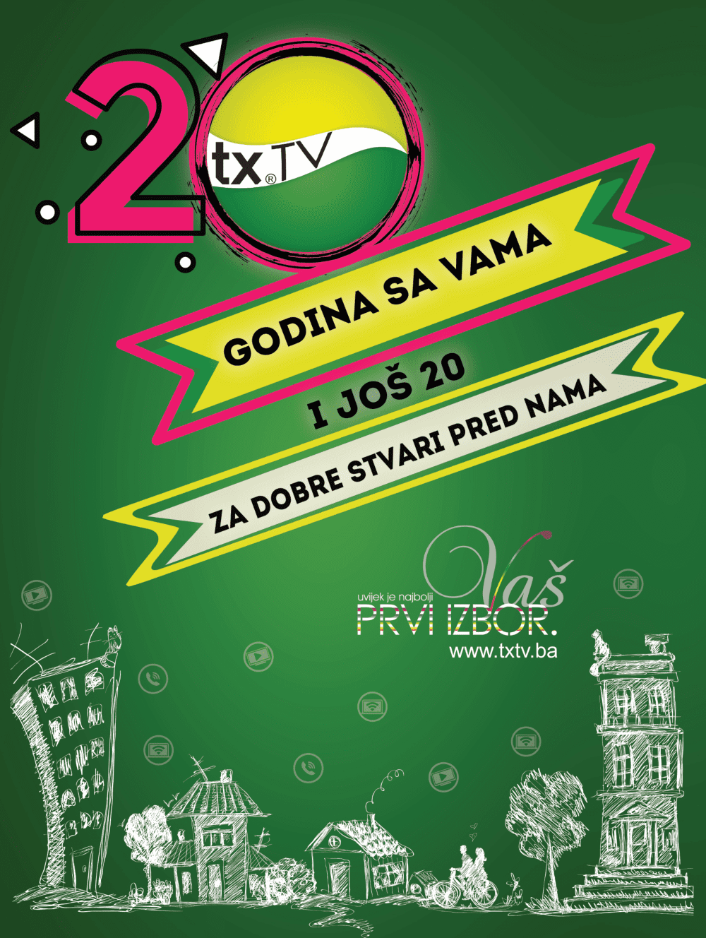 20 GODINA SA VAMA!